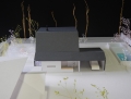 鶴岡の家ラフ模型