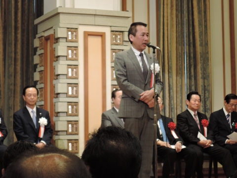 「小川一成氏」茨城県議会議長就任祝賀会⑨