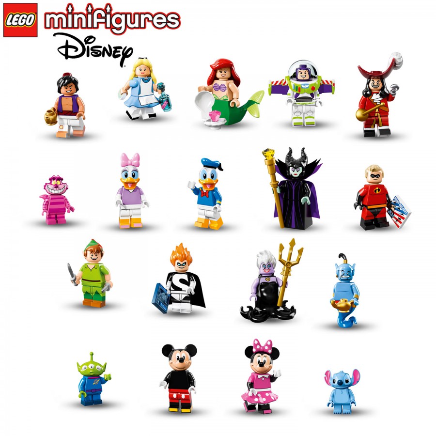 レゴ ディズニー ミニフィギュア シリーズ1 全18種 ミニフィグ | www