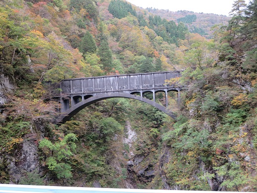 黒薙温泉近くの橋